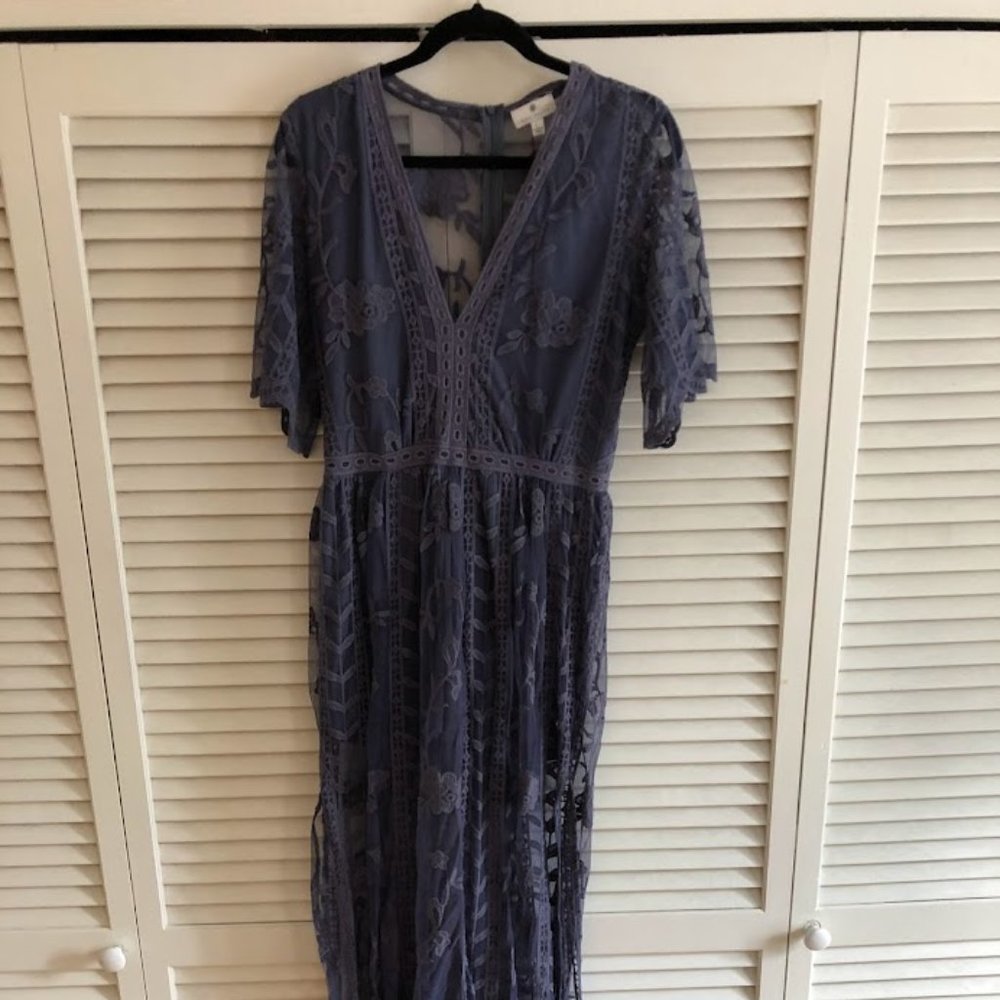 Socialite Lace Overlay Romper